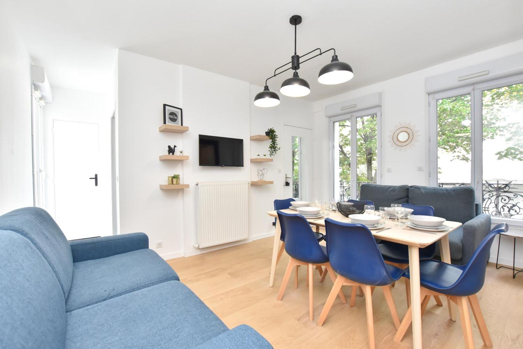 Authentic Apartment - 1Br-6P - Saint-Fargeau Paris Eksteriør billede